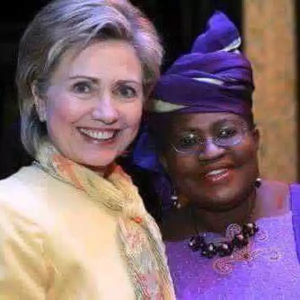 Hillary Clinton Takes Cute Selfie With Ngozi-Okonjo Iweala